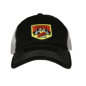 Butcher Boys classic Black & Grey Truckers hat